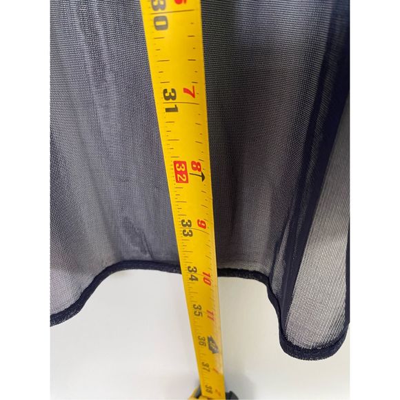 R&M Richards Two Piece Deep Navy Blue Tank Top & Over Cardigan - Picture 5 of 6